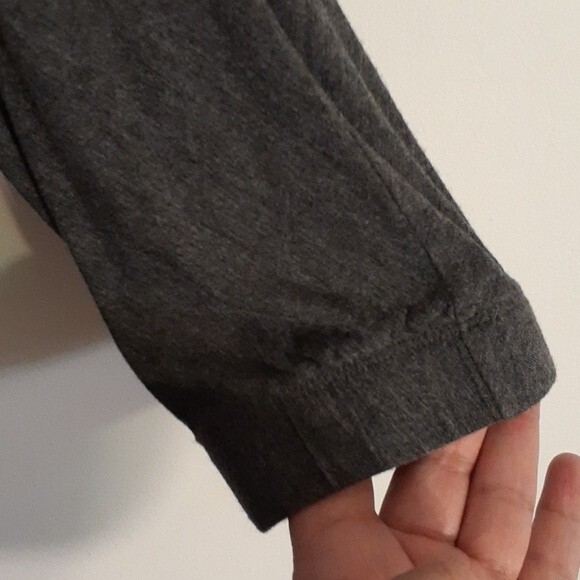 Daily ritual dress gray soft m long sleeve stretch knit Minimalist casual - Picture 6 of 7